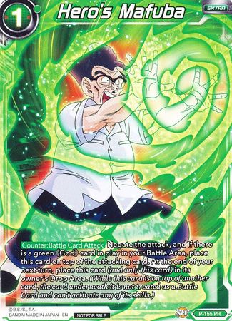 Hero's Mafuba (Power Booster: World Martial Arts Tournament) (P-155) [Promotion Cards] | Tables and Towers