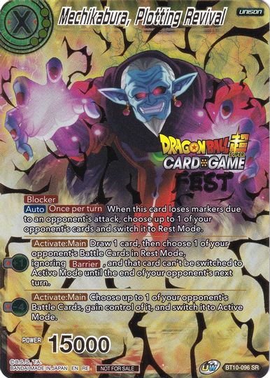 Mechikabura, Plotting Revival (Card Game Fest 2022) (BT10-096) [Tournament Promotion Cards] | Tables and Towers