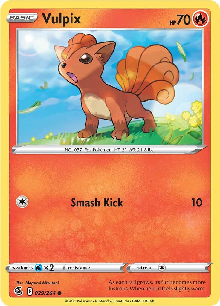 Vulpix (029/264) [Sword & Shield: Fusion Strike] | Tables and Towers