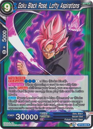 Goku Black Rose, Lofty Aspirations (BT10-050) [Rise of the Unison Warrior 2nd Edition] | Tables and Towers