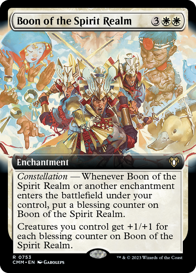 Boon of the Spirit Realm (Extended Art) [Commander Masters] | Tables and Towers