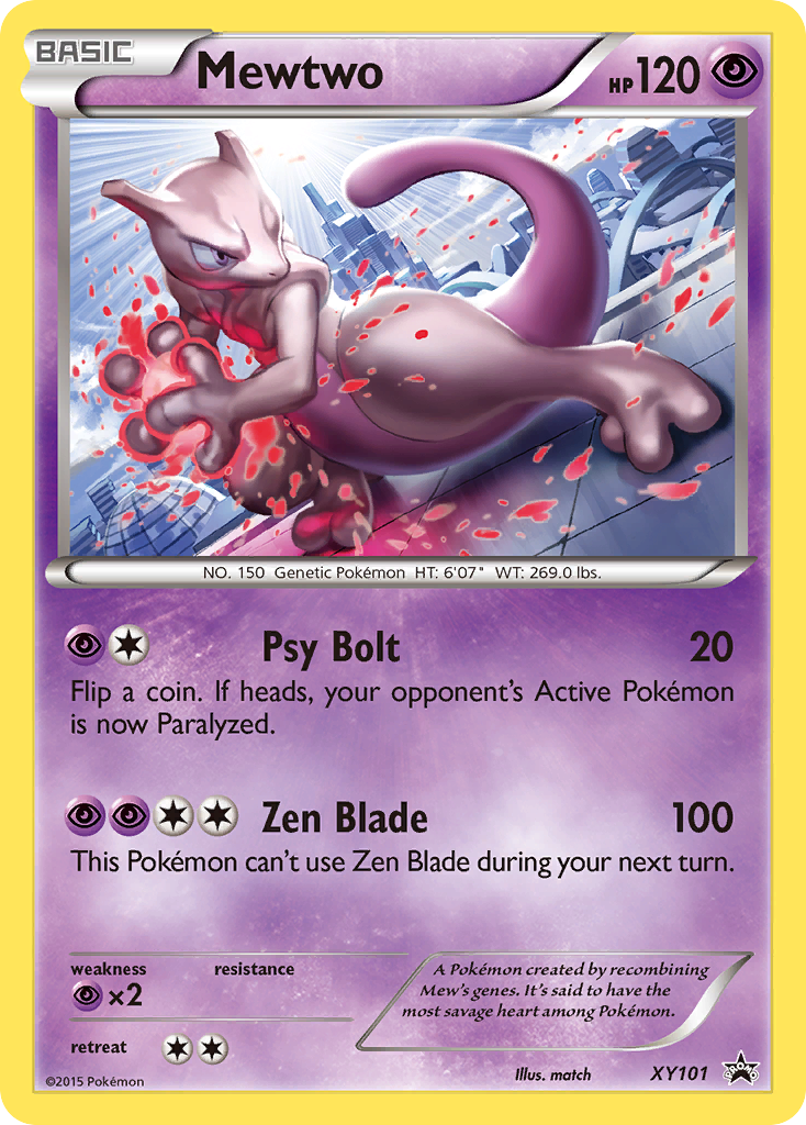 Mewtwo (XY101) [XY: Black Star Promos] | Tables and Towers