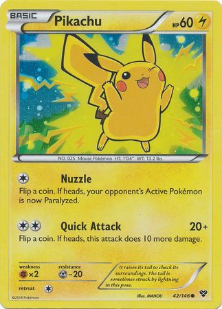 Pikachu (42/146) (2014 Movie Promo) [Miscellaneous Cards] | Tables and Towers