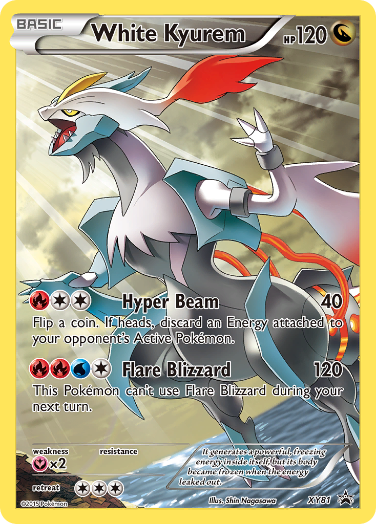 White Kyurem (XY81) (Full Art Promo) [XY: Black Star Promos] | Tables and Towers