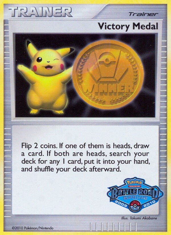 Victory Medal (2009-2010) (Battle Road Spring) [League & Championship Cards] | Tables and Towers