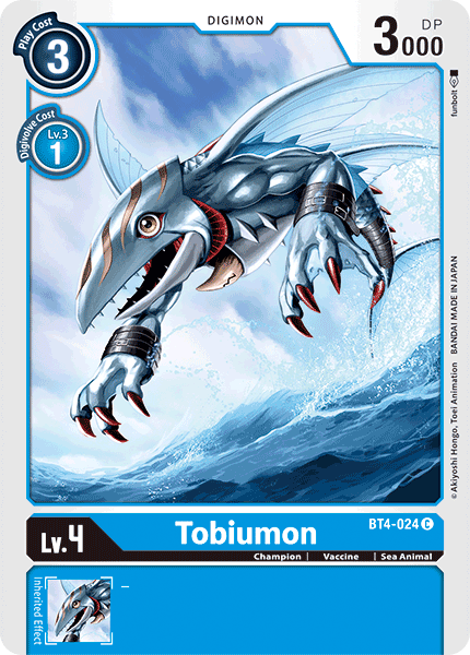 Tobiumon [BT4-024] [Great Legend] | Tables and Towers