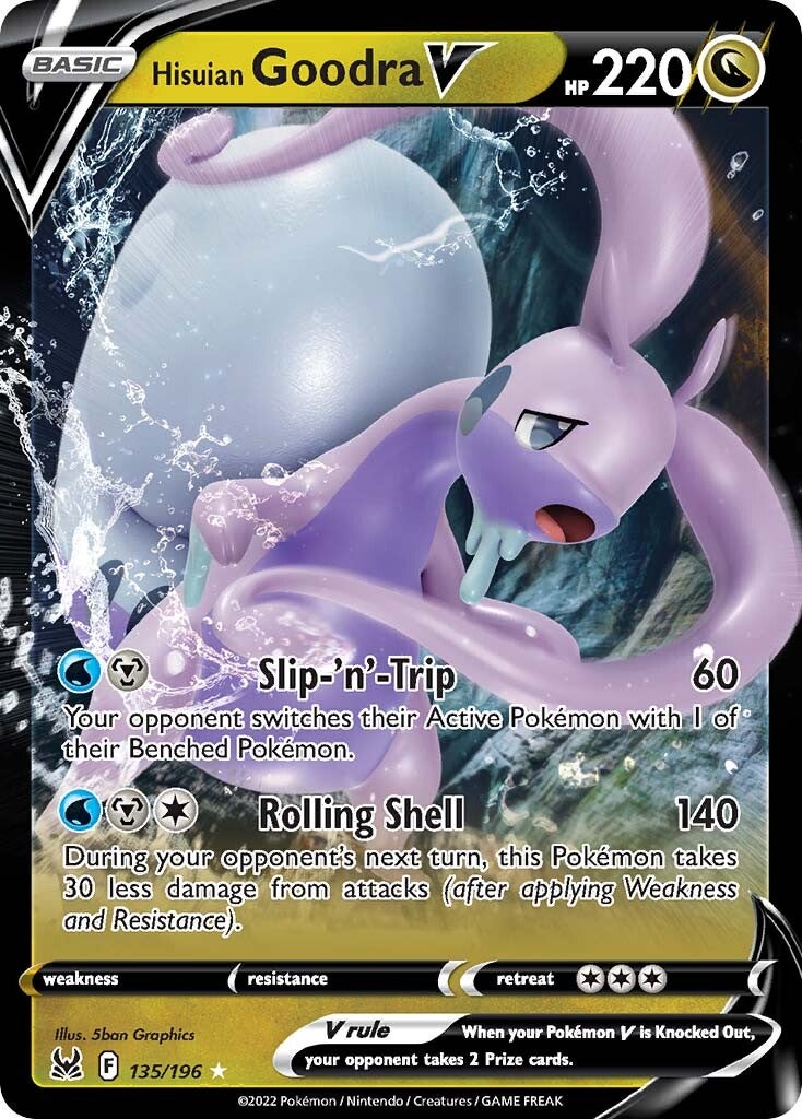 Hisuian Goodra V (135/196) [Sword & Shield: Lost Origin] | Tables and Towers