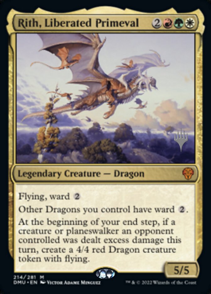Rith, Liberated Primeval (Promo Pack) [Dominaria United Promos] | Tables and Towers