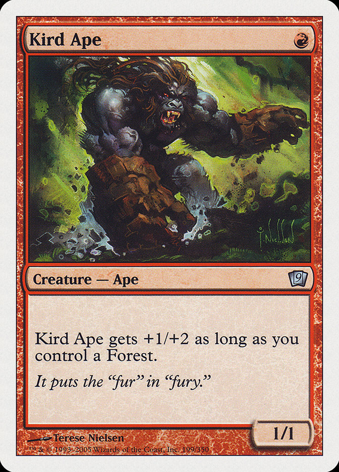 Kird Ape (9th Edition) [Oversize Cards] | Tables and Towers