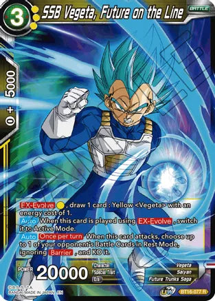 SSB Vegeta, Future on the Line (BT16-077) [Realm of the Gods] | Tables and Towers