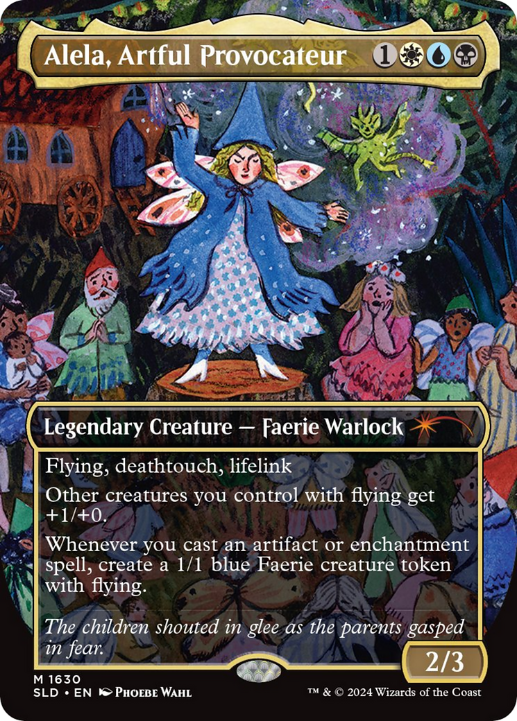 Alela, Artful Provocateur (1630) (Rainbow Foil) [Secret Lair Drop Series] | Tables and Towers