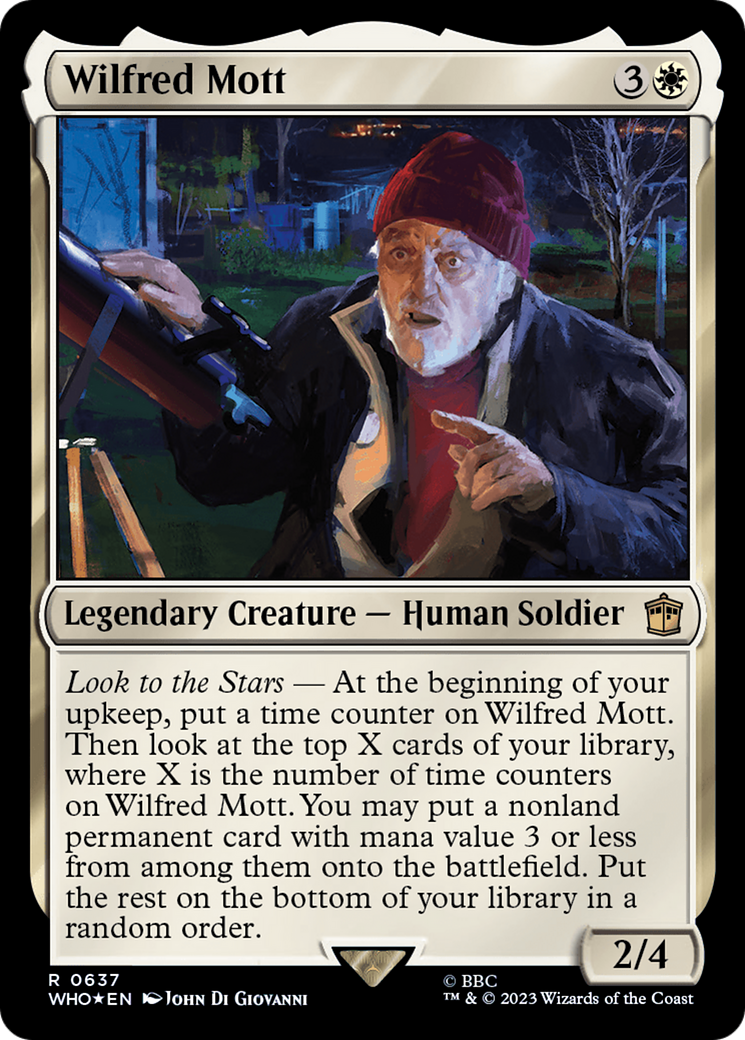 Wilfred Mott (Surge Foil) [Doctor Who] | Tables and Towers