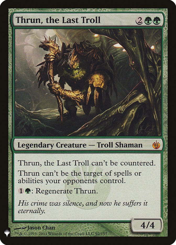 Thrun, the Last Troll [Mystery Booster] | Tables and Towers