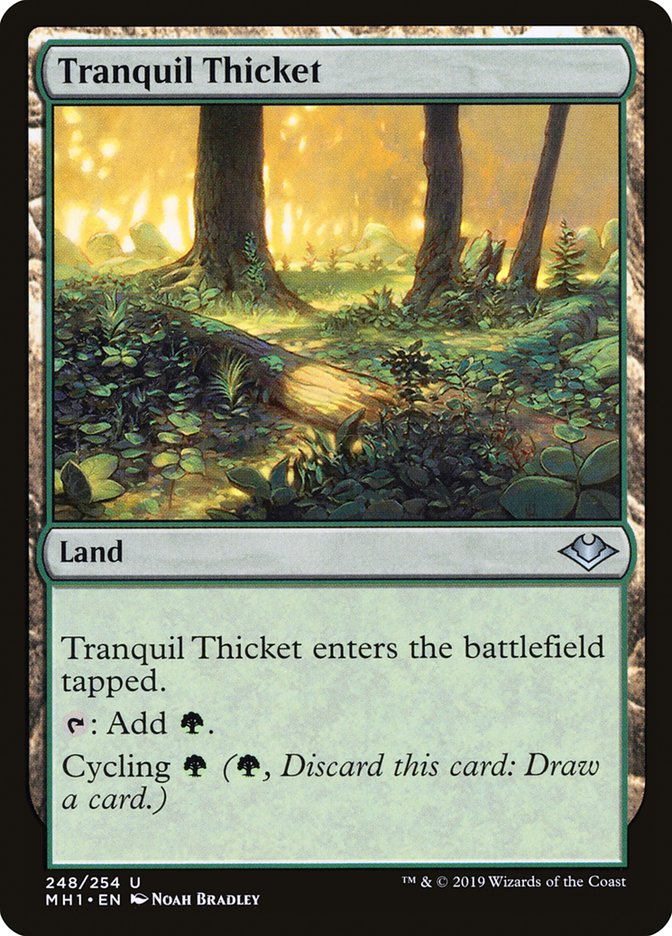 Tranquil Thicket [Modern Horizons] | Tables and Towers