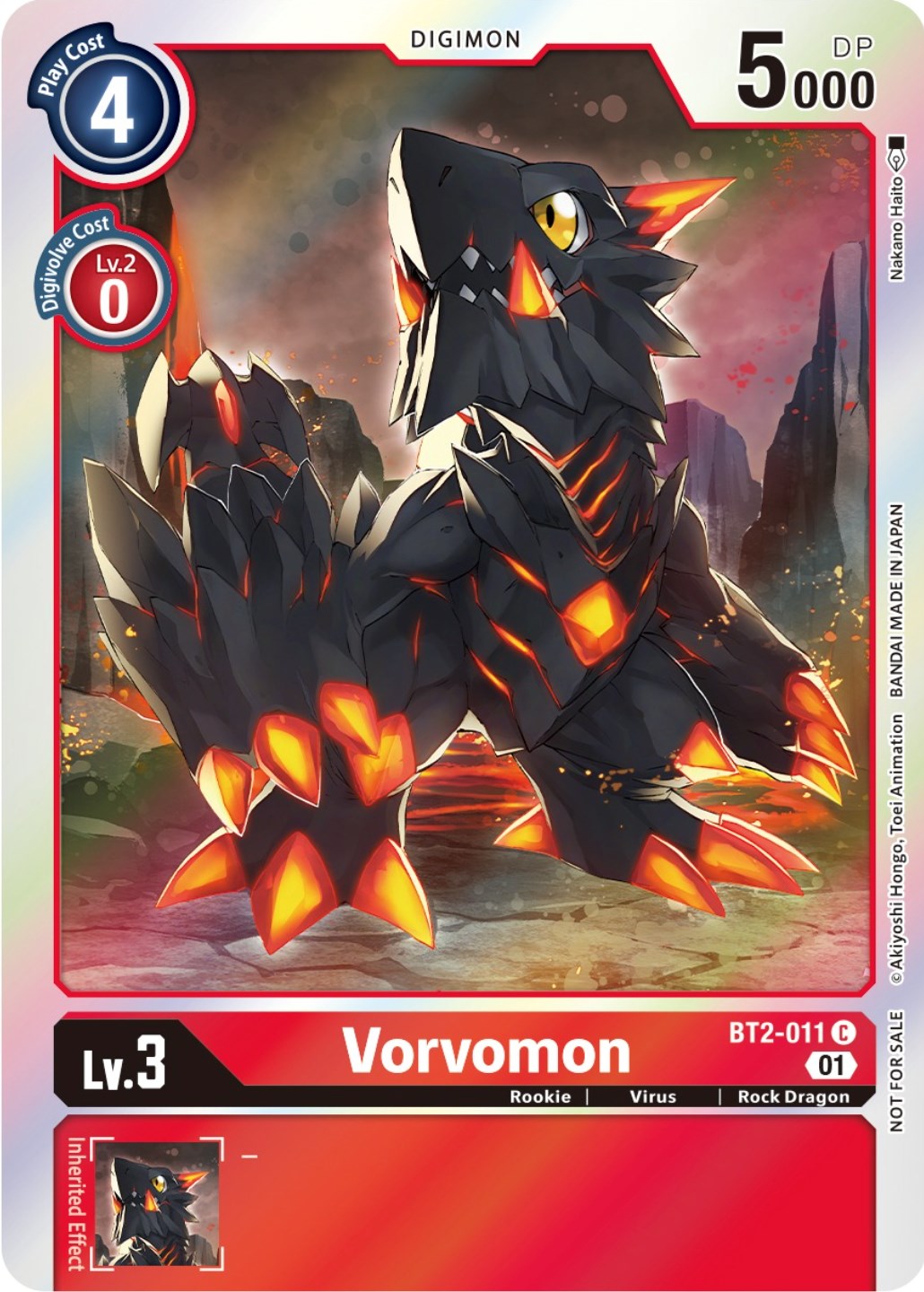 Vorvomon [BT2-011] (ST-11 Special Entry Pack) [Release Special Booster Promos] | Tables and Towers