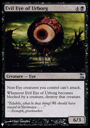 Evil Eye of Urborg [The List] | Tables and Towers