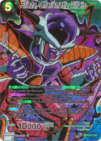 Frieza, Charismatic Villain (SPR) (BT10-075) [Rise of the Unison Warrior 2nd Edition] | Tables and Towers