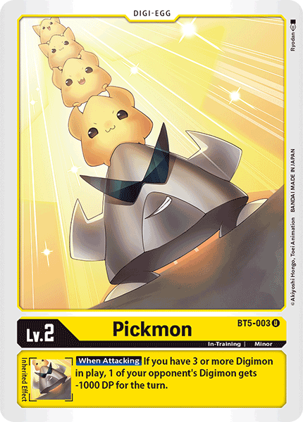 Pickmon [BT5-003] [Battle of Omni] | Tables and Towers