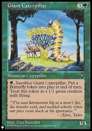 Giant Caterpillar [The List] | Tables and Towers