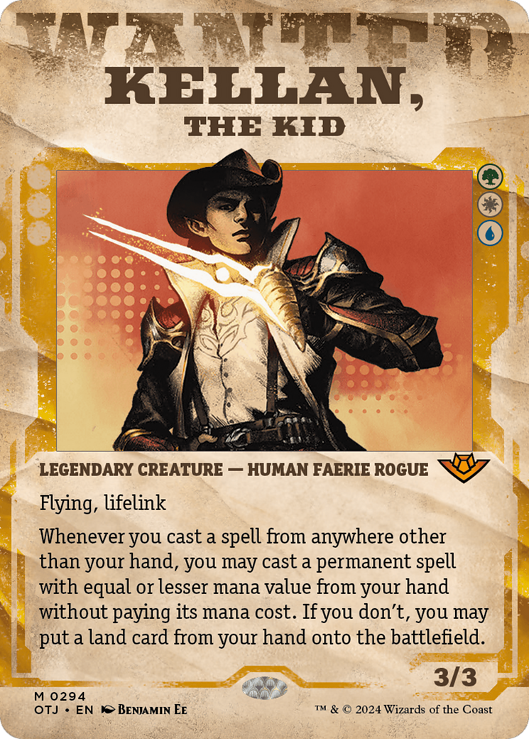 Kellan, the Kid (Showcase) [Outlaws of Thunder Junction] | Tables and Towers