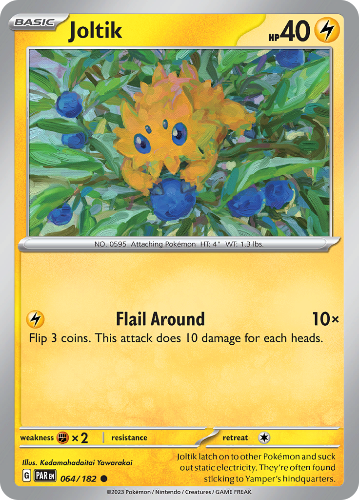 Joltik (064/182) [Scarlet & Violet: Paradox Rift] | Tables and Towers