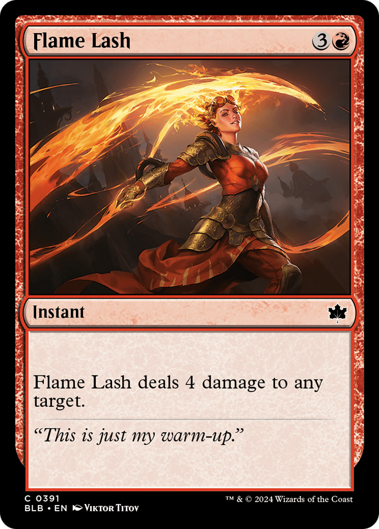 Flame Lash [Bloomburrow] | Tables and Towers