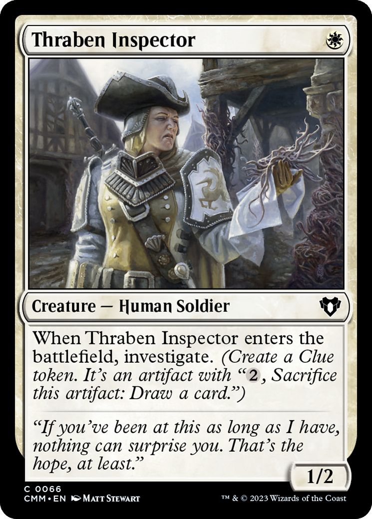 Thraben Inspector [Commander Masters] | Tables and Towers