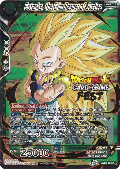 Gotenks, the Grim Reaper of Justice (Card Game Fest 2022) (EX13-16) [Tournament Promotion Cards] | Tables and Towers