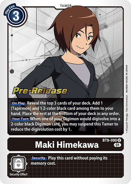 Maki Himekawa [BT9-090] [X Record Pre-Release Promos] | Tables and Towers