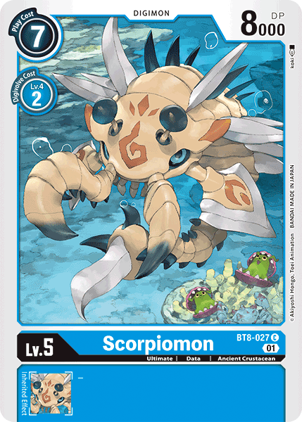 Scorpiomon [BT8-027] [New Awakening] | Tables and Towers