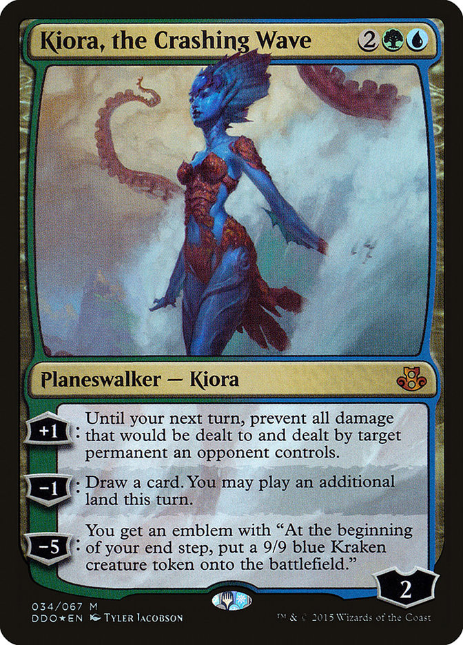 Kiora, the Crashing Wave [Duel Decks: Elspeth vs. Kiora] | Tables and Towers