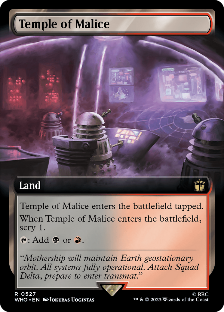 Temple of Malice (Extended Art) [Doctor Who] | Tables and Towers