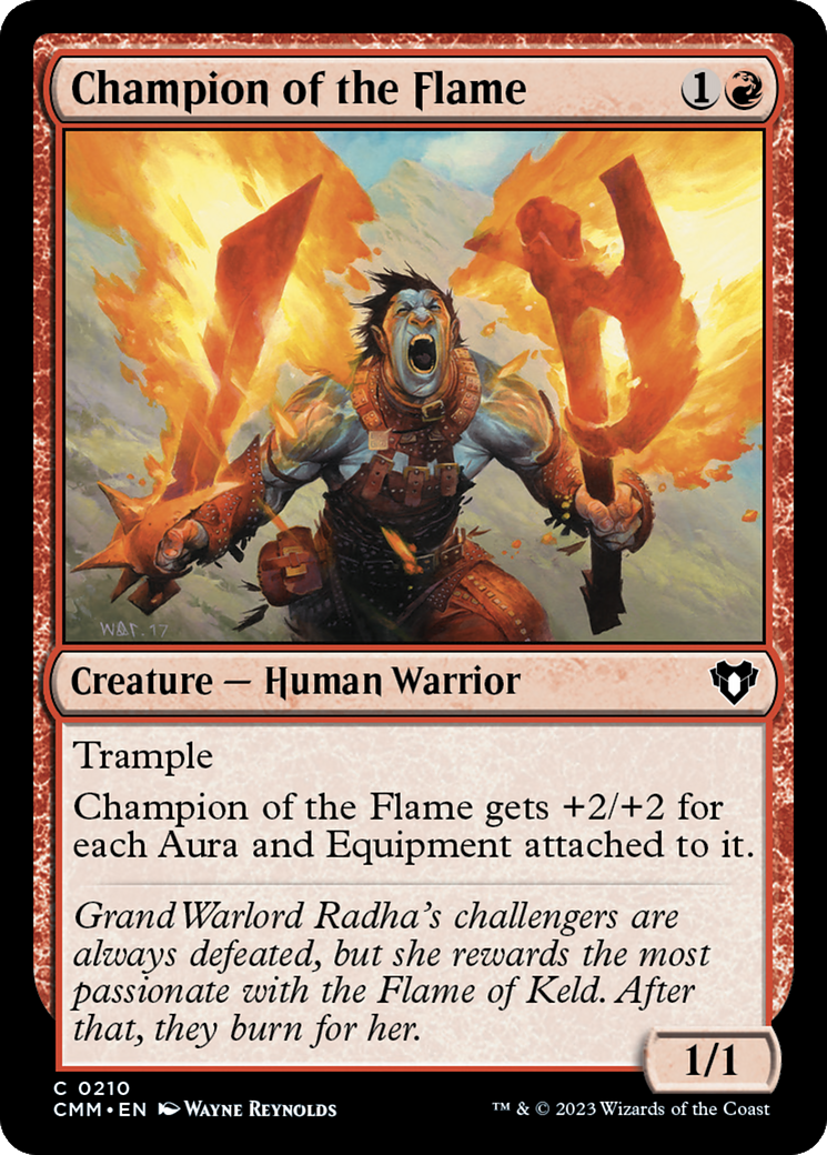 Champion of the Flame [Commander Masters] | Tables and Towers