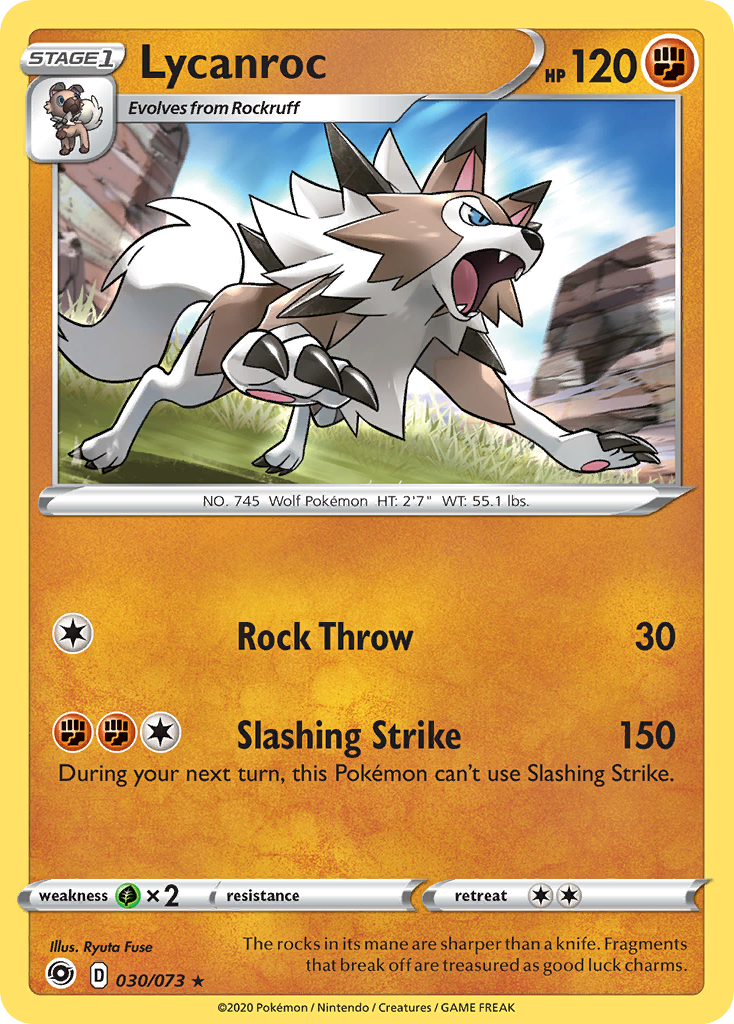 Lycanroc (030/073) [Sword & Shield: Champion's Path] | Tables and Towers