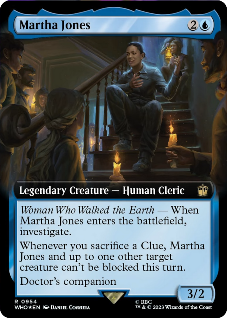 Martha Jones (Extended Art) (Surge Foil) [Doctor Who] | Tables and Towers