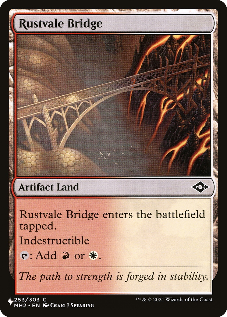 Rustvale Bridge [The List Reprints] | Tables and Towers