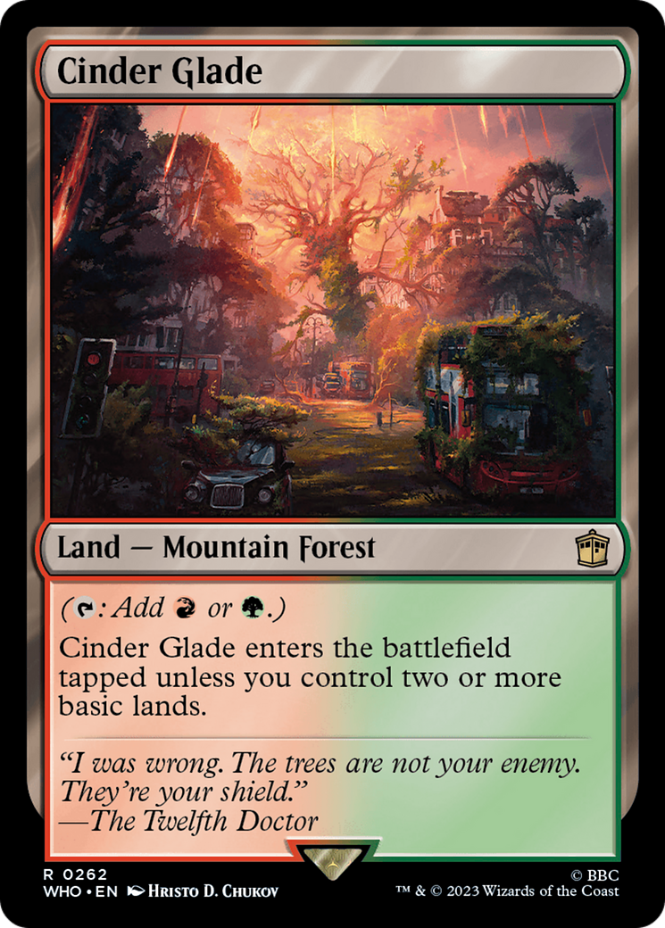 Cinder Glade [Doctor Who] | Tables and Towers