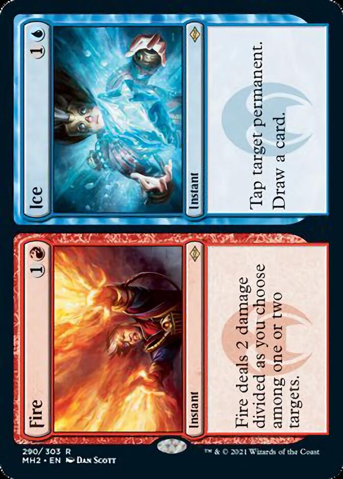 Fire // Ice (Foil Etched) [Modern Horizons 2] | Tables and Towers