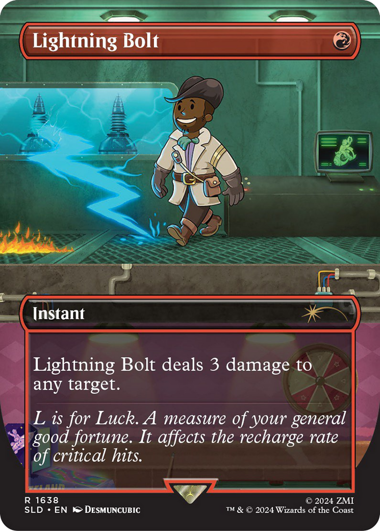 Lightning Bolt (1638) (Rainbow Foil) [Secret Lair Drop Series] | Tables and Towers