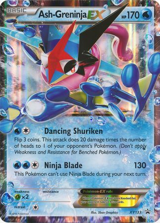 Ash-Greninja EX (XY133) (Jumbo Card) [XY: Black Star Promos] | Tables and Towers