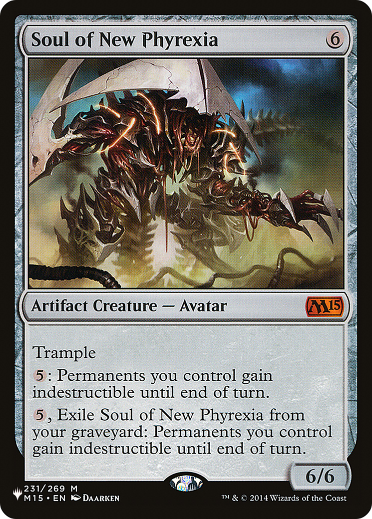 Soul of New Phyrexia [The List] | Tables and Towers