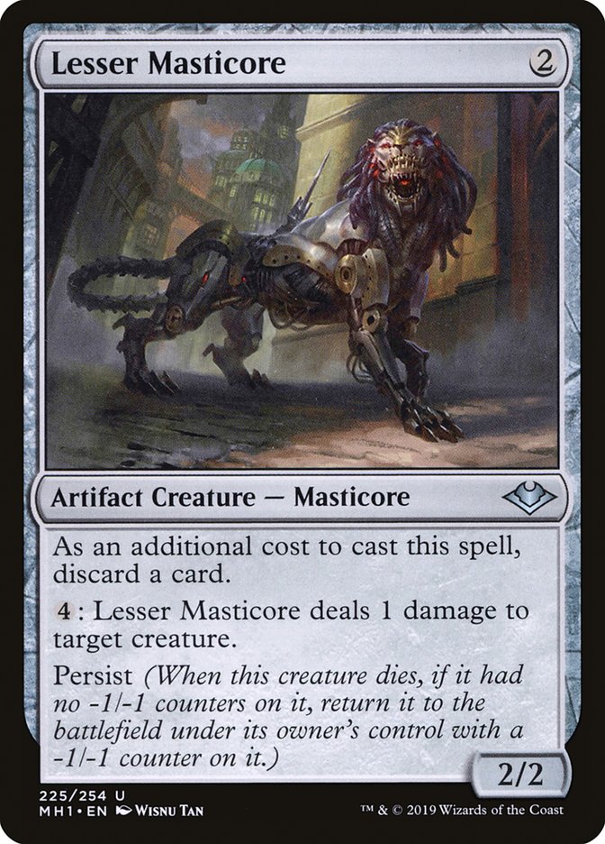 Lesser Masticore [Modern Horizons] | Tables and Towers