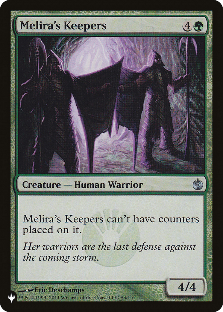 Melira's Keepers [The List] | Tables and Towers