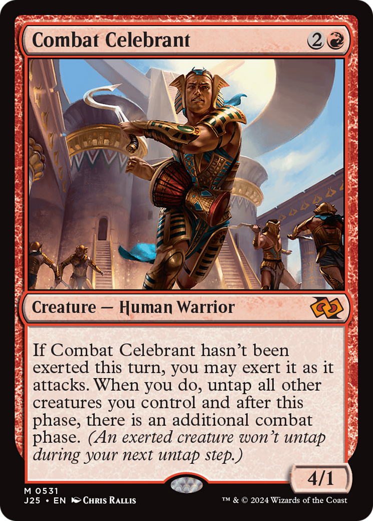 Combat Celebrant [Foundations Jumpstart] | Tables and Towers