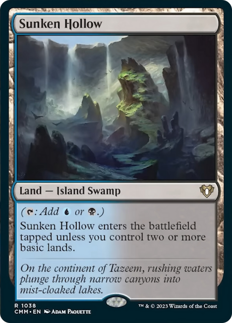 Sunken Hollow [Commander Masters] | Tables and Towers