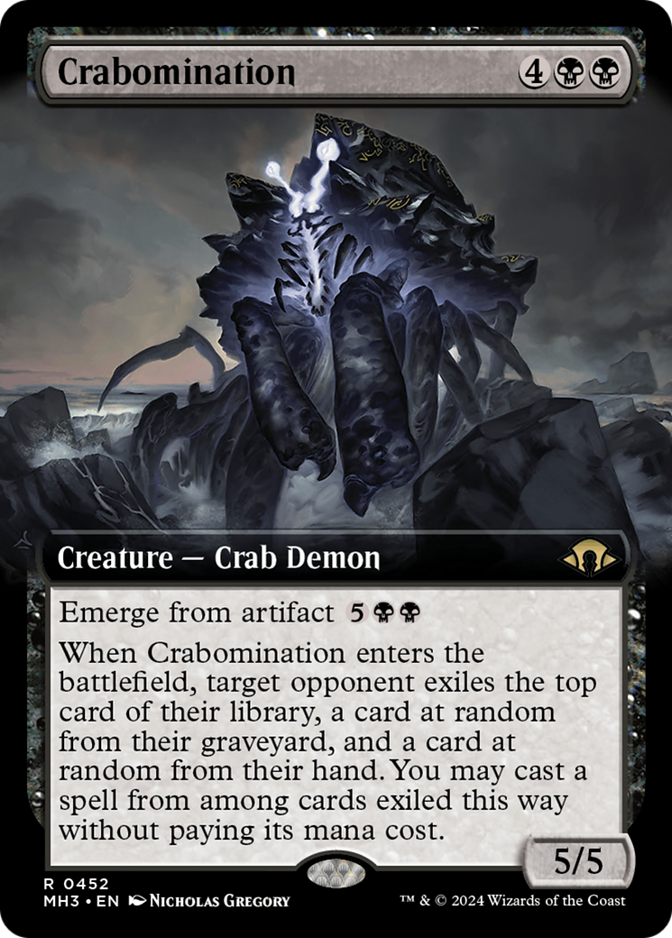 Crabomination (Extended Art) [Modern Horizons 3] | Tables and Towers