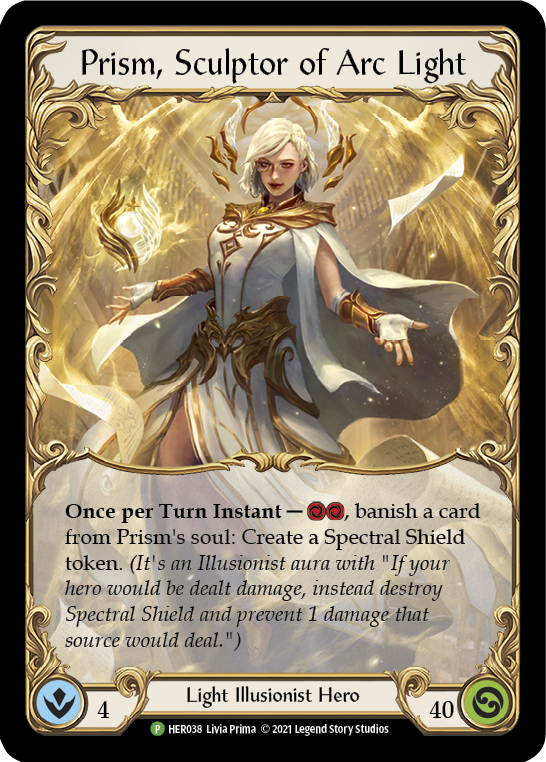 Prism, Sculptor of Arc Light [HER038] (Promo)  Rainbow Foil | Tables and Towers