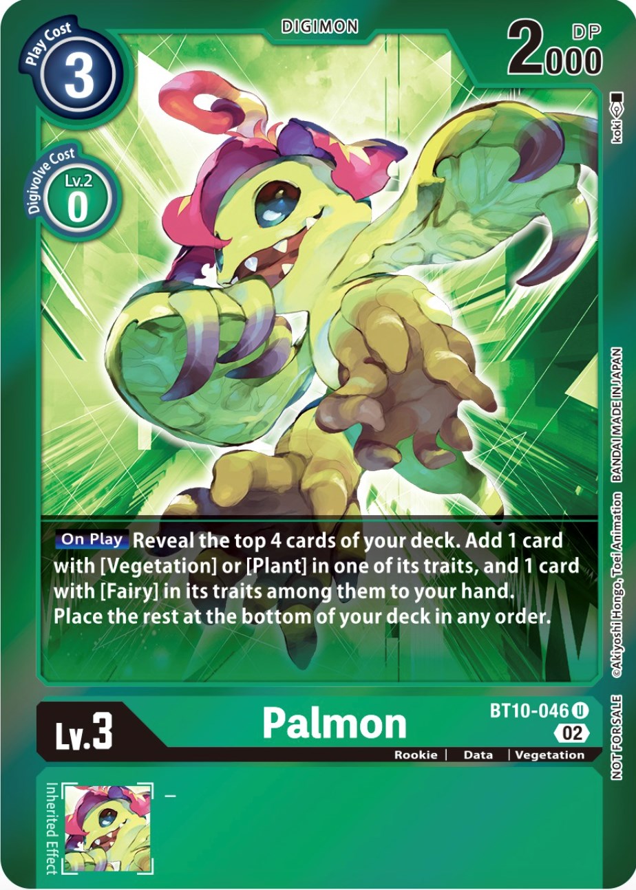 Palmon [BT10-046] (Event Pack 4) [Xros Encounter Promos] | Tables and Towers