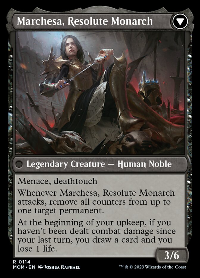 Invasion of Fiora // Marchesa, Resolute Monarch [March of the Machine] | Tables and Towers