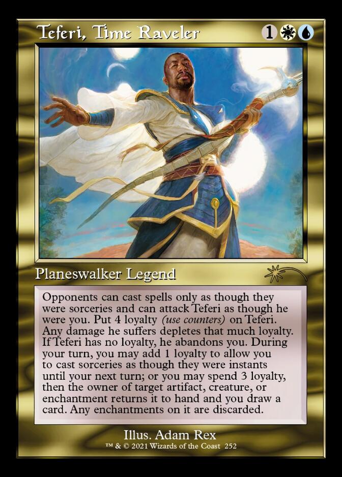 Teferi, Time Raveler (Retro) [Secret Lair Drop Series] | Tables and Towers